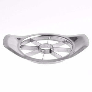 Stainless steel kitchen gadget cutter slicer for fruits and vegetables with handles and segmented blades