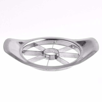 Stainless steel kitchen gadget cutter slicer for fruits and vegetables with handles and segmented blades