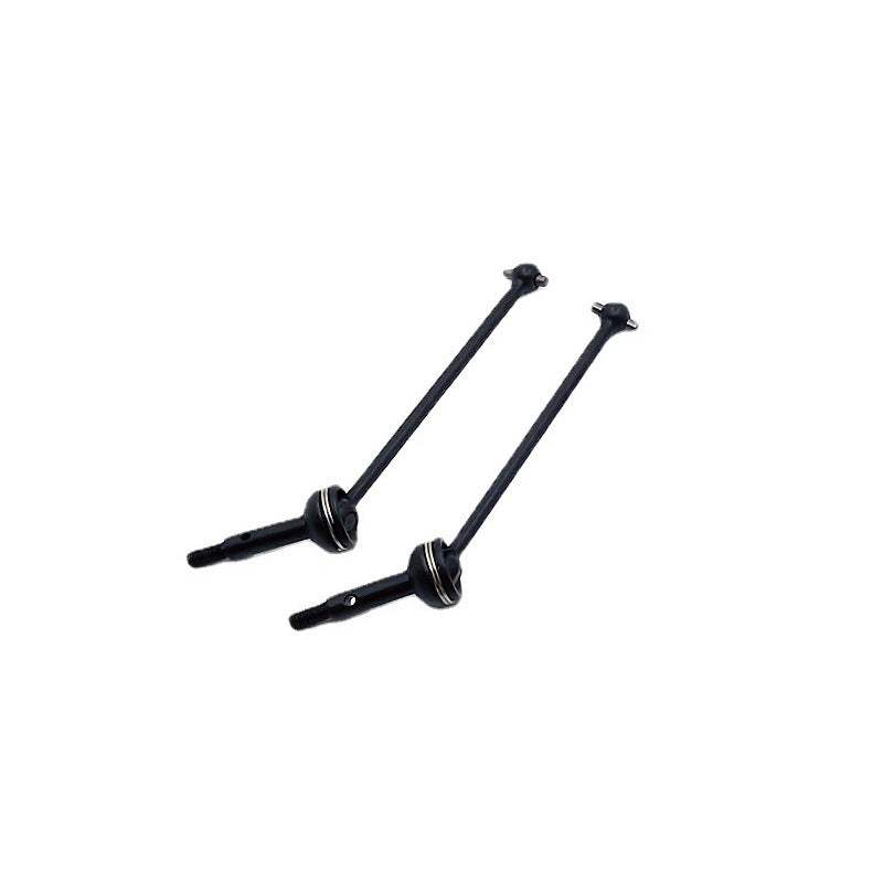 Weili remote control car metal upgrade front and rear CVD shaft accessories pair in black and silver
