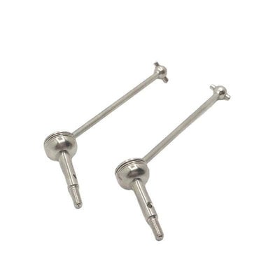 Metal upgrade CVD drive shafts for Weili remote control car accessories, black and silver color options.