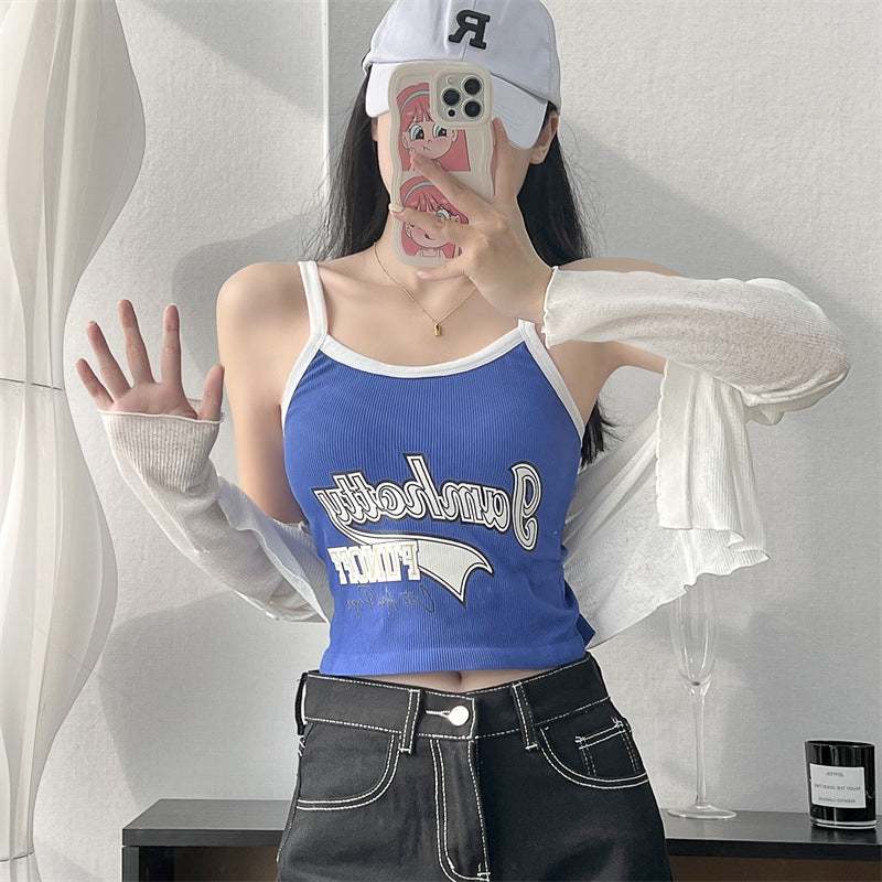Girls' Bottoming Camisole Wraps Chest