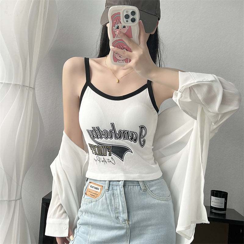 Girls' Bottoming Camisole Wraps Chest