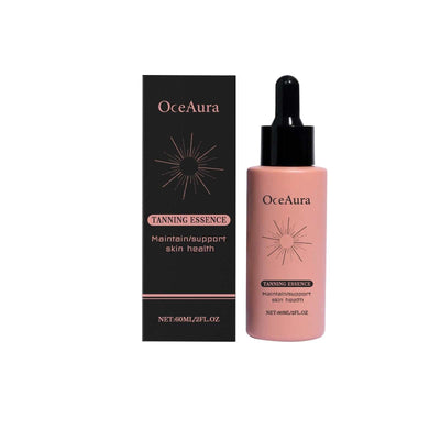 Meihei Skincare Lotion tanning essence bottle and black box packaging for skin health maintenance