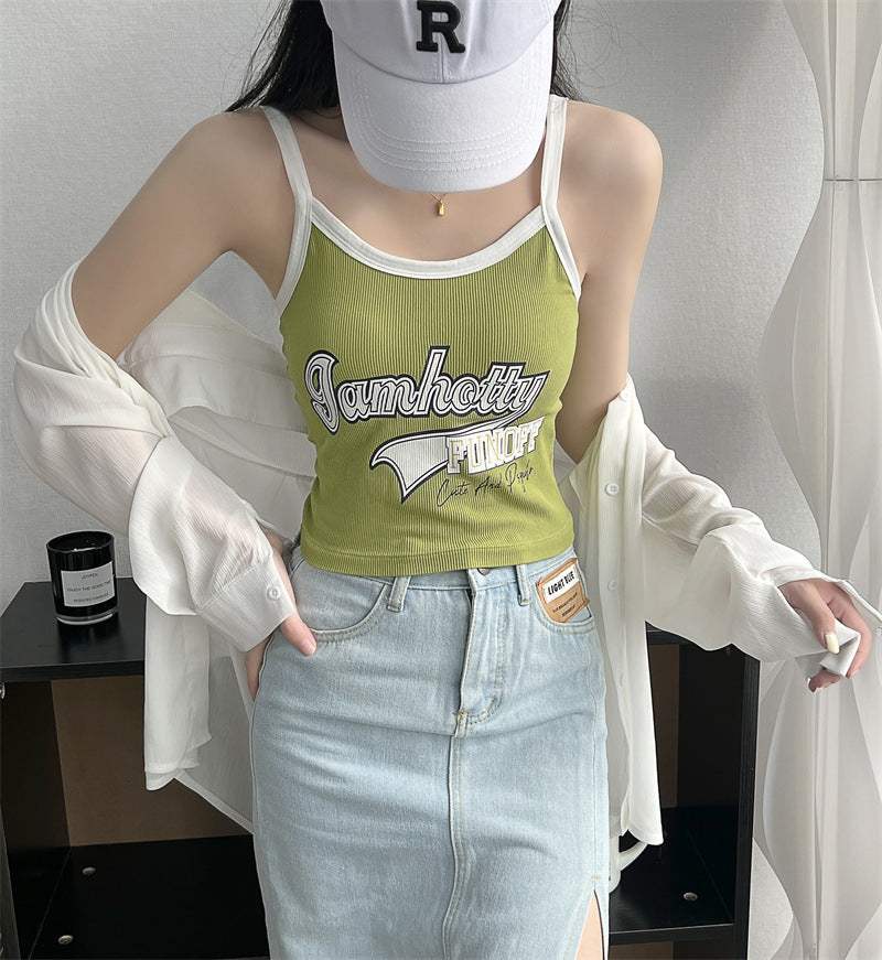 Girls' Bottoming Camisole Wraps Chest